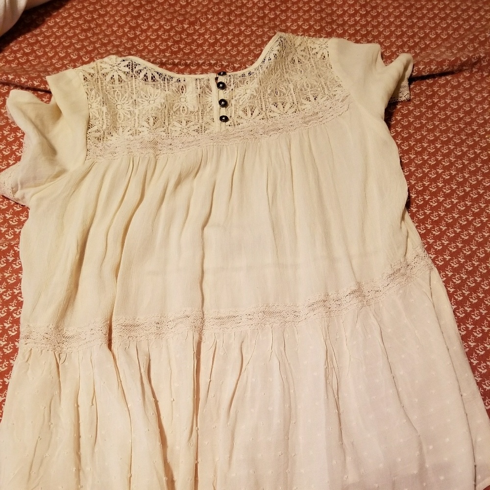 Top hi/low country boho style